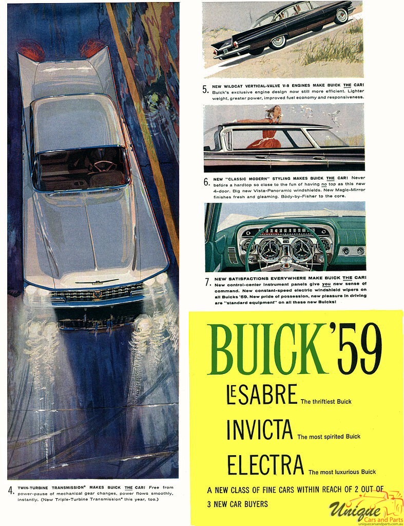 1959 Buick Foldout Page 1